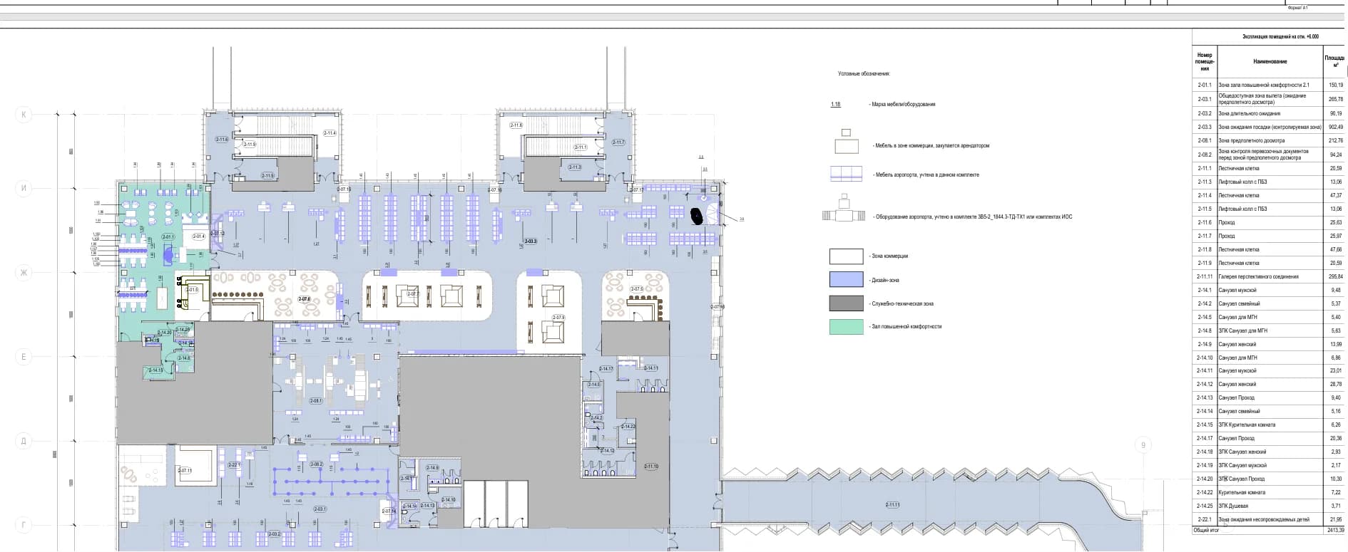 Проект обновленного аэропорта