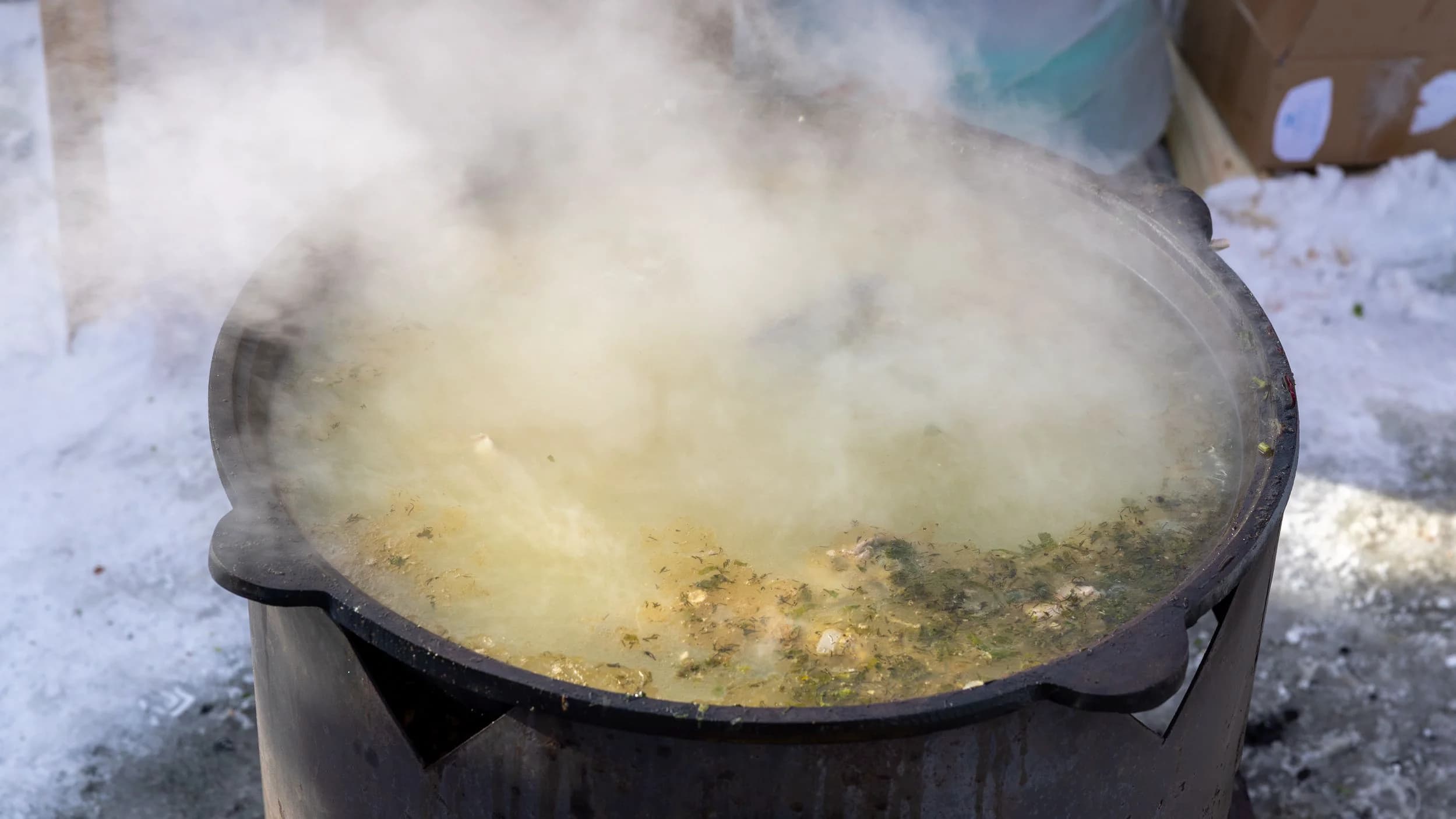 Уха в День оленевода