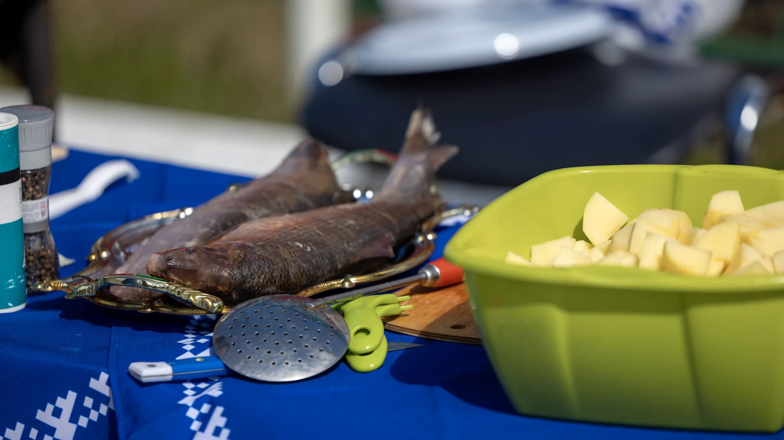 Муксун перед приготовлением