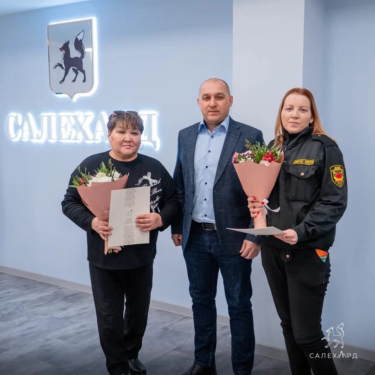 Сотрудницы ЧОП получили награды от администрации