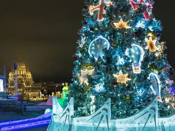 В Салехарде перекроют центр города для встречи Старого Нового года