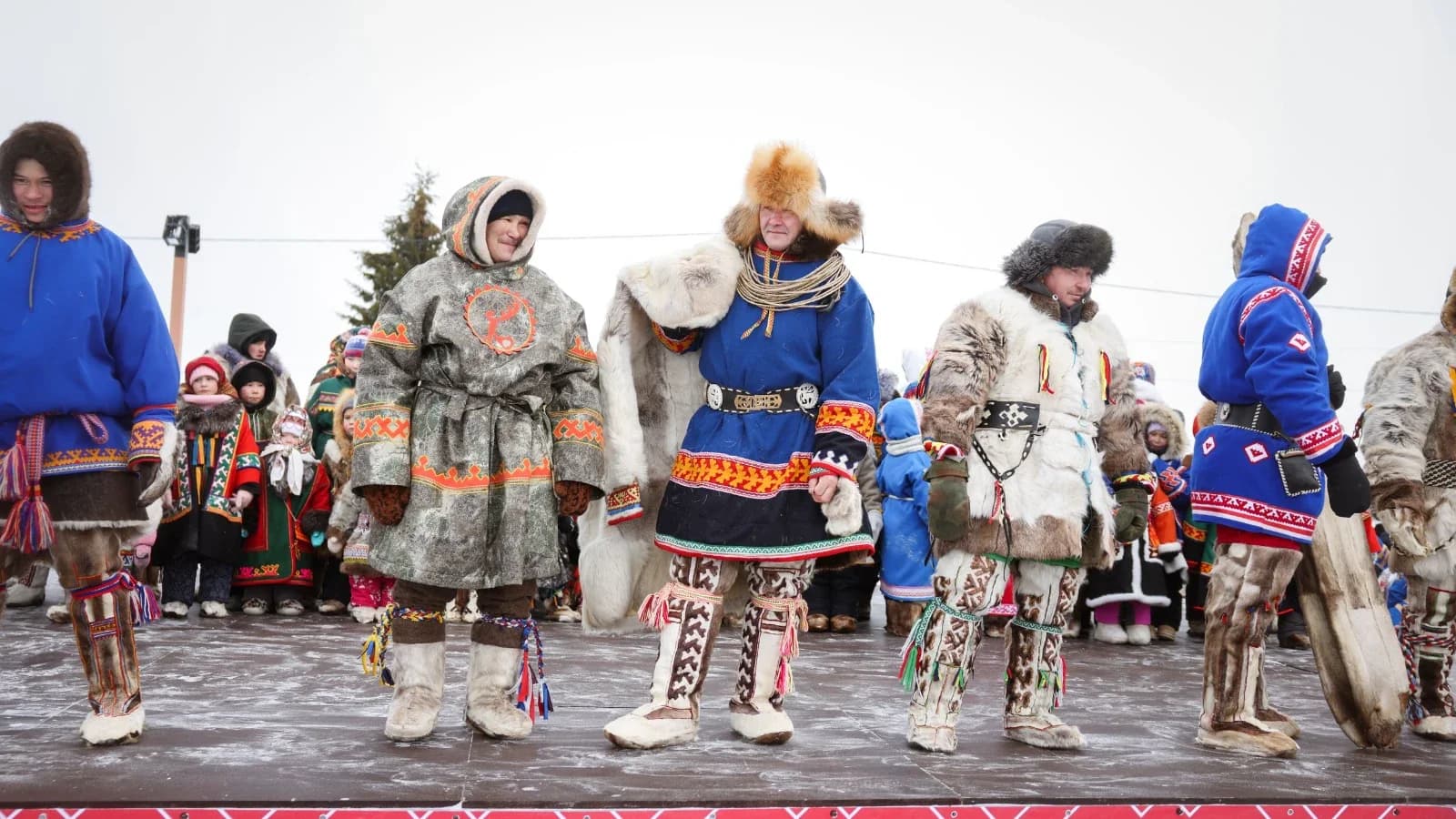 Экс-губернатор Ямала Юрий Неелов приехал на День оленевода