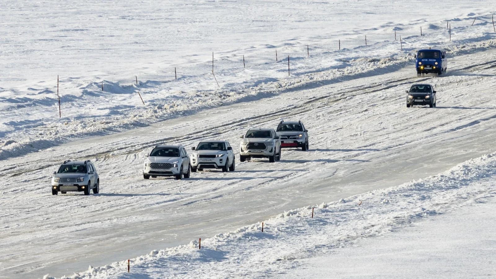 На главной переправе ЯНАО понизили грузоподъемность