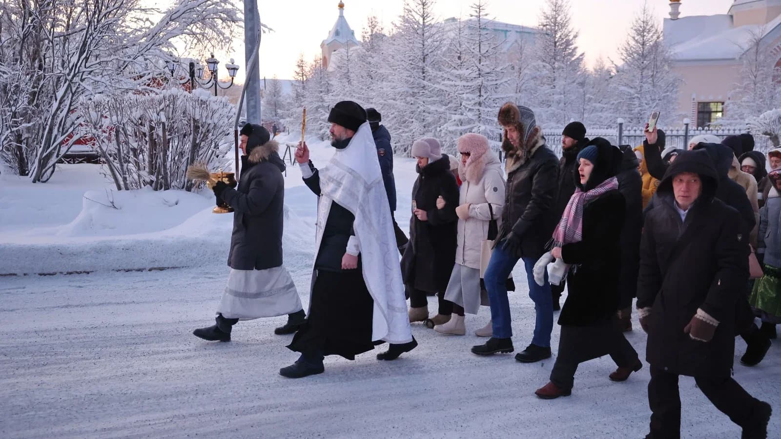 В Салехарде около тысячи верующих пройдут Крестным ходом