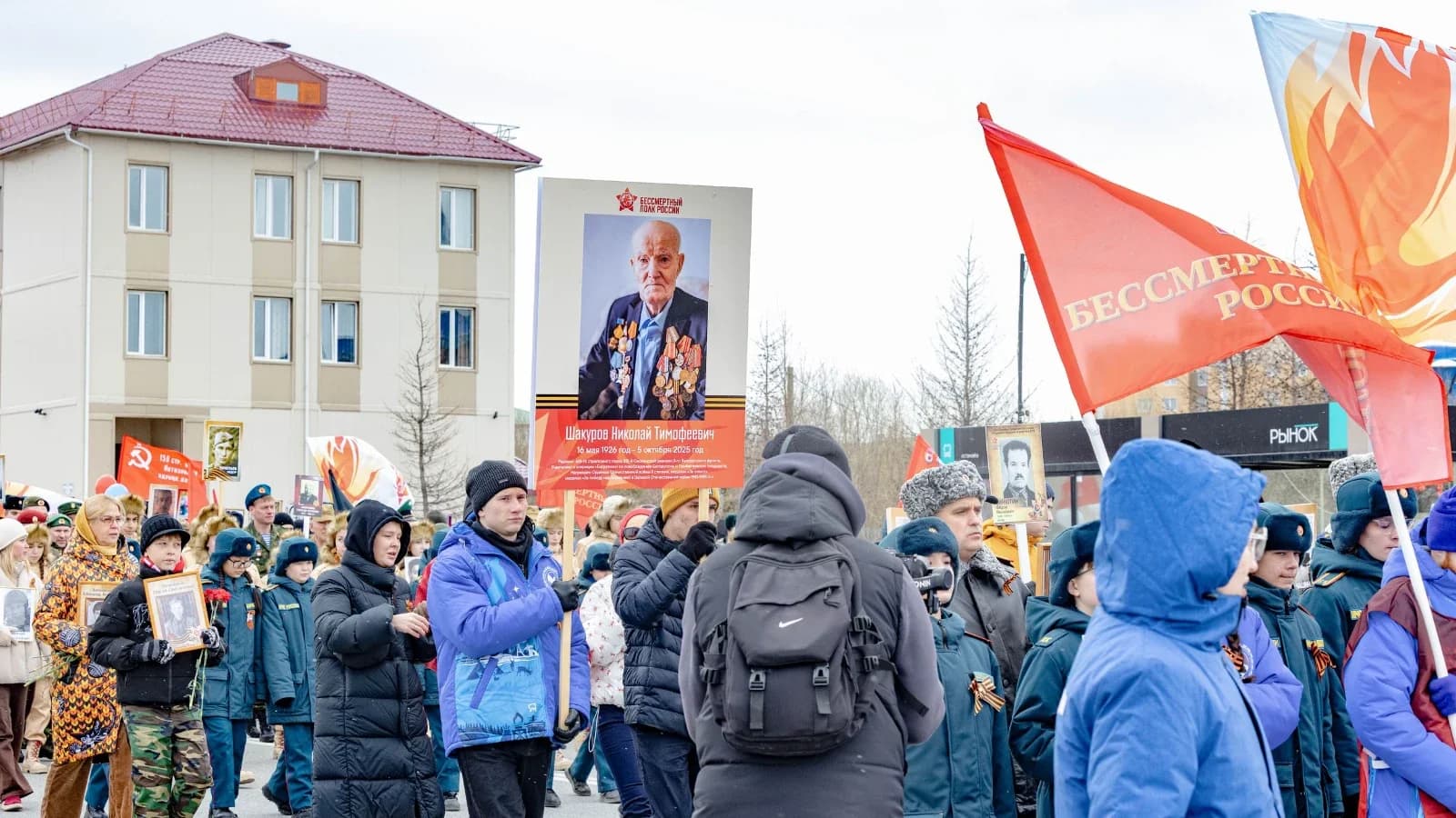 Память фронтовика из Салехарда увековечат на мурале