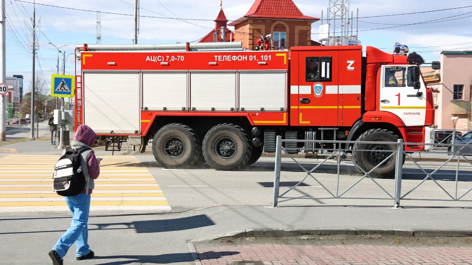 Ресторан загорелся в Салехарде из-за неисправных приборов