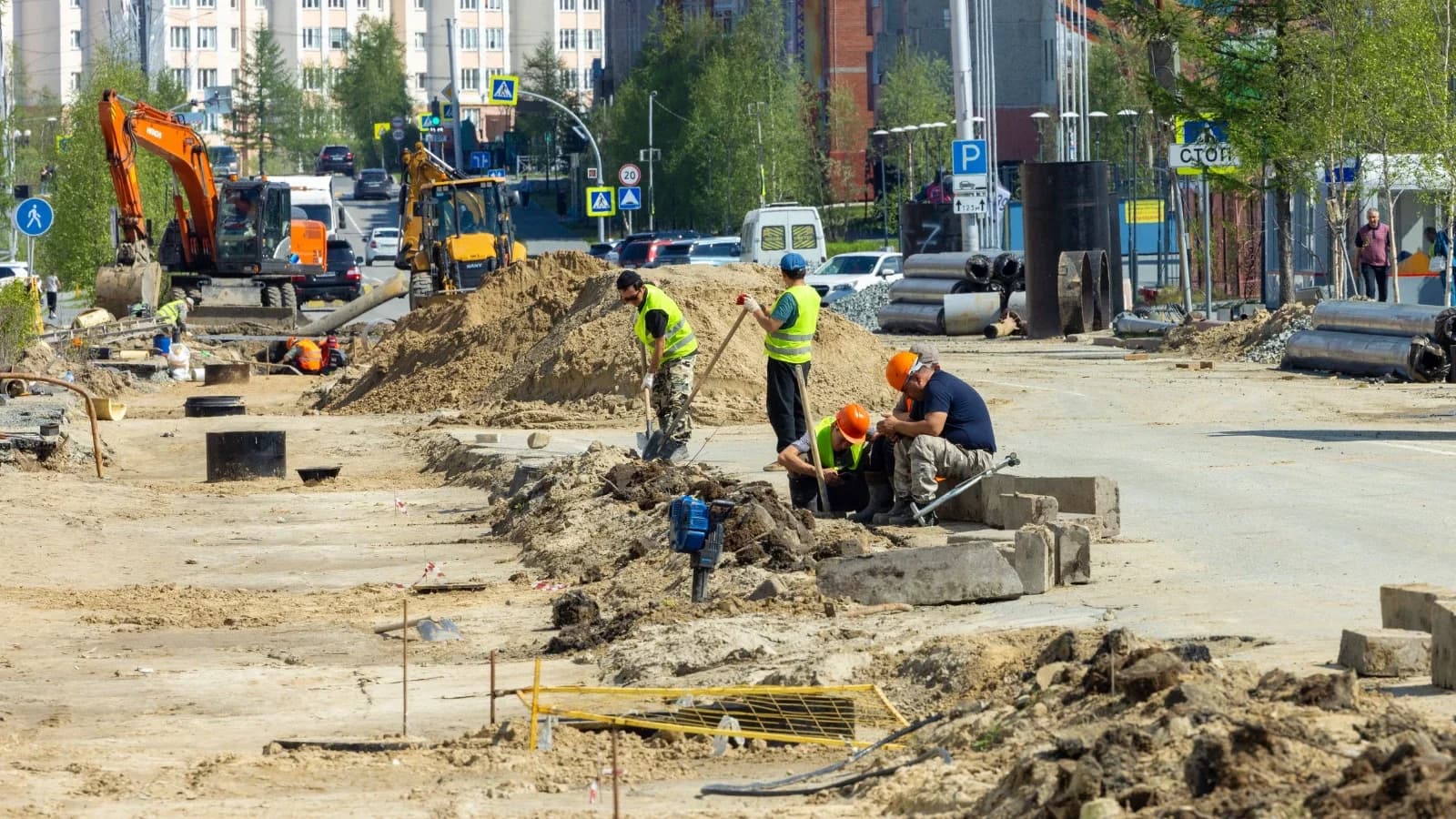 В Салехарде ограничили проезд по улице Матросова