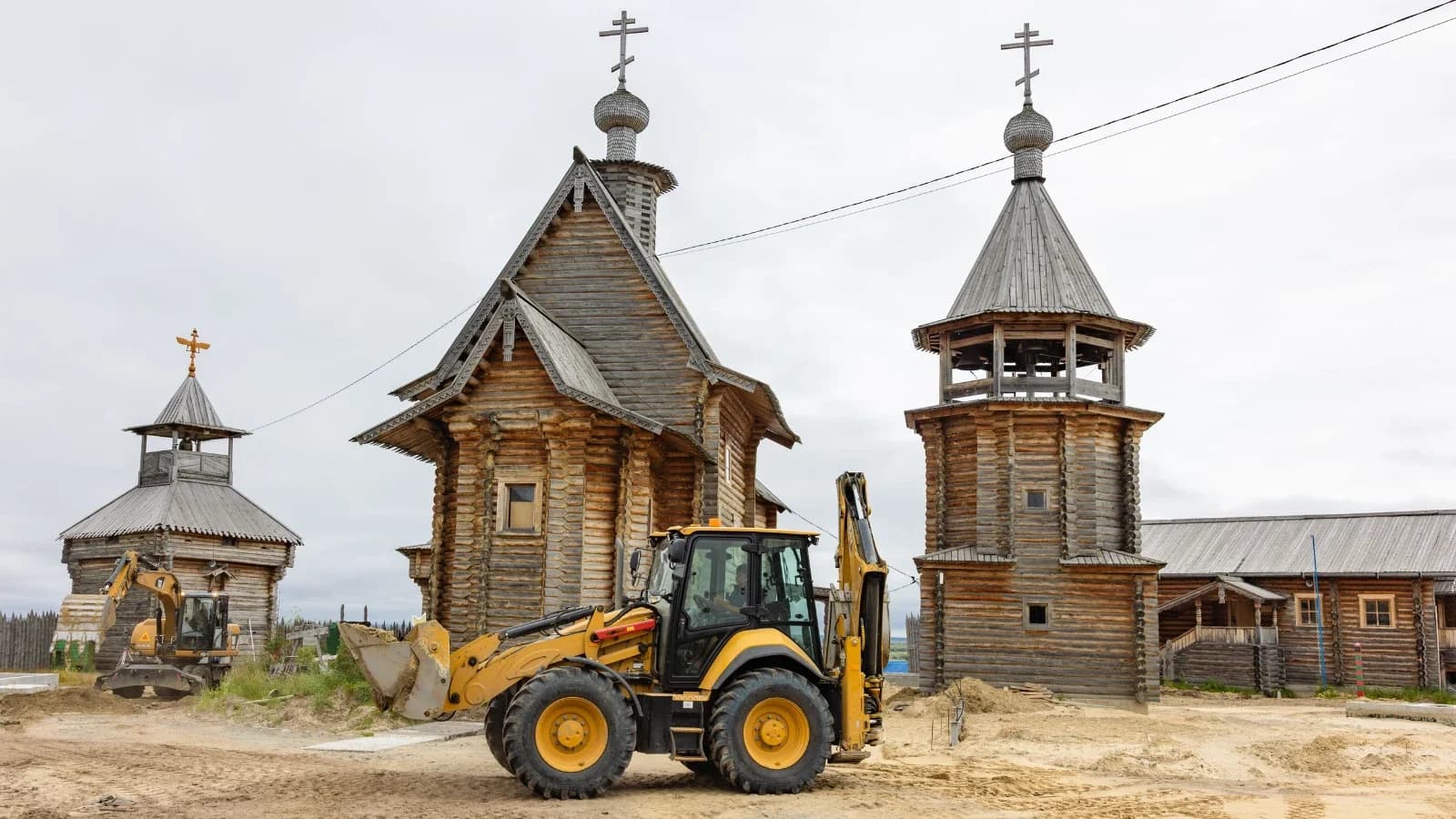 Обдорский острог в Салехарде примет посетителей осенью. Фото