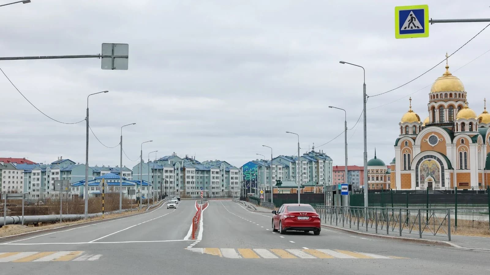 В Салехарде на три дня перекроют центральный перекресток. Карта