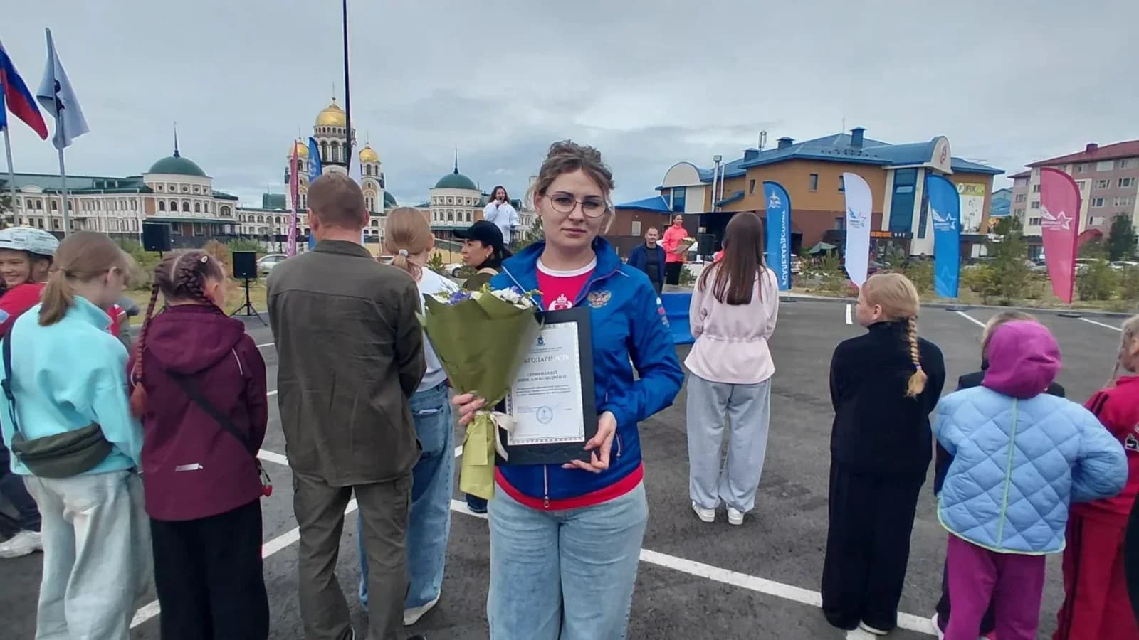 В Салехарде отметили День физкультурника. Фоторепортаж